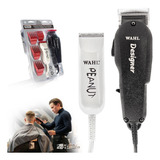 Corta Pelo Y Terminadora Alambricas Calidad Profesional Wahl All Star Combo 