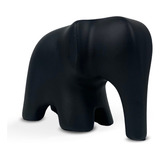 Elefante Grande Cerâmica Luxo Decoração 15,5x20x12cm