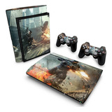 Skin Para Ps3 Super Slim Adesivo - Modelo 047