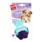 Bear With Squeaker Suppa Puppa Gigwi Para Perro Azul, Color Morado