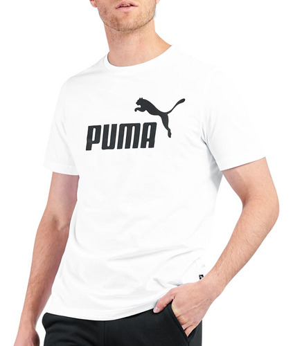 Ropa Casual Playera Puma 6602 Blanco/negro