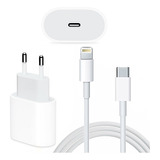 Carregador Para iPhone 11 Pro Max Fonte Rapido 20 W Usb C  