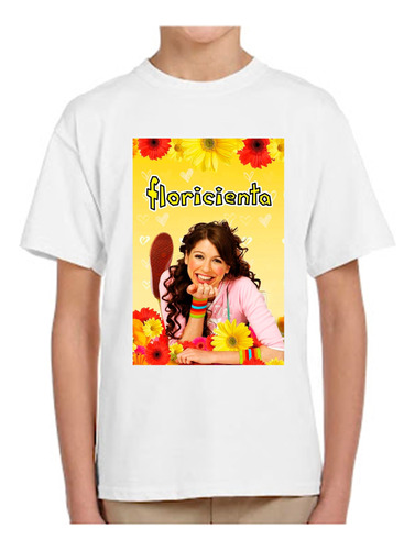 Remera Floricienta -  Adulto Unisex  Sublimada