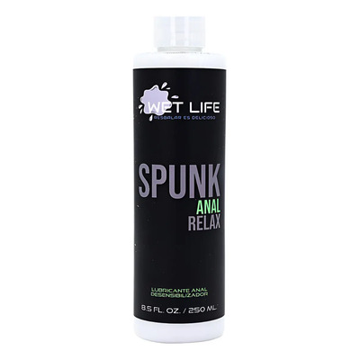 Wet Life Spunk Anal Relax 250ml Lubricante Semen Artificial