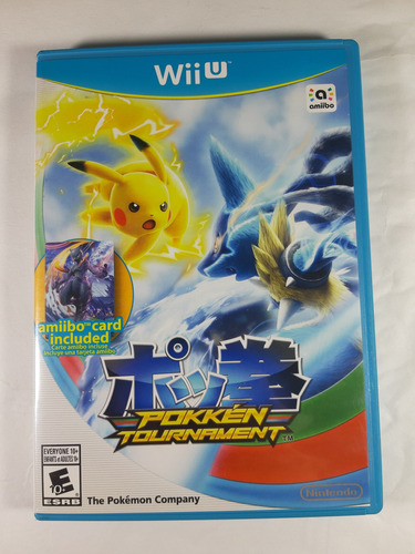 Juego Pokken Tournament Nintendo Wii U Usado 