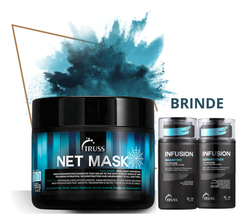 Net Mask Truss 550g + Kit Inufsion 30ml