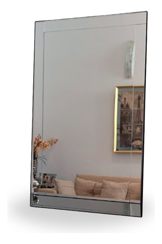 Espelho Decorativo De Sala -  Slim Clean A 120 X L 80