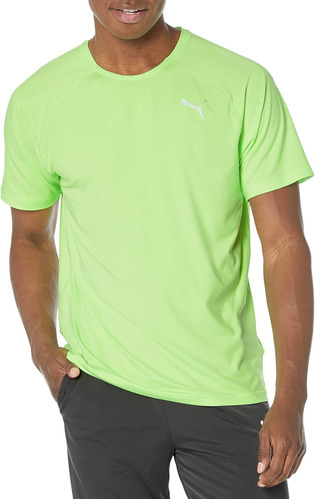 Polera Puma Run Cloudspun Fizzy Lime Xl