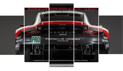 Quadro Decorativo Porsche Rsr Carros Oficina Sala Promoção