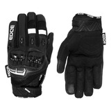 Guantes De Moto Guantes De Cuero Edge Ed-1095 Nudillos Sport