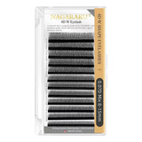Extensiónes De Pestañas Nagaraku W Shape 4d Mix 8-15mm