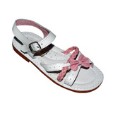 Sandalias Niña Kinder Piel Blanco 6084