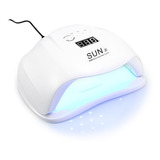 Lampara Led-uv De Uñas Gel Profesional Secado Rapido 54w 