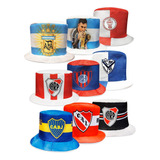 3 Sombreros Galera De Tela Equipos De Futbol Varios Diseños