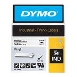 Cintas Industriales Rhino De Vinil 19mm X 5.5m Dymo 