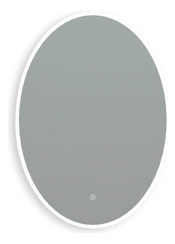 Espejo Con Luz Led Ovalado Blanca Fria 70 X 50 Borde Pulido