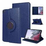 Funda Giratoria Para Galaxy Tab A7 Lite 8.7 T220 Azul Marino