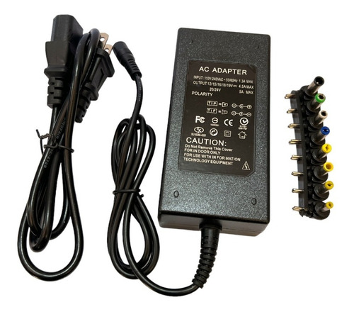 Cargador Multicargador Universal Para Laptop 12v-24v 8puntas