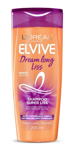 Elvive Shampoo X200 Dream Long Liss 