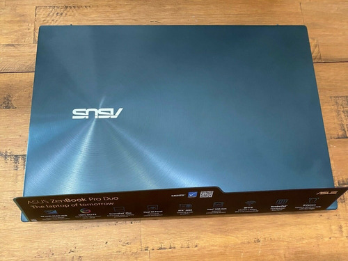 Asus Zenbook Pro Duo, I7, 16 Gb, Rtx 2060, 1 Tb Ssd