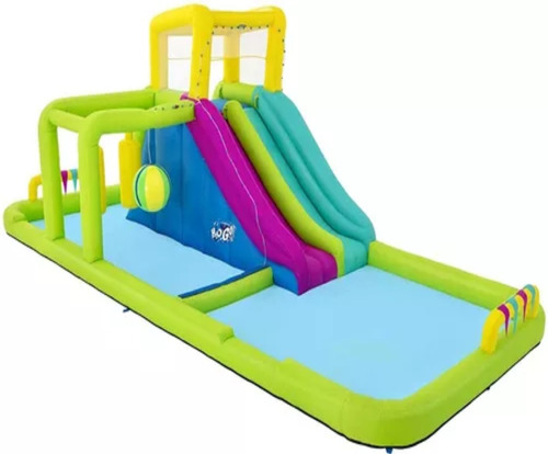 Trampolin Juego Exterior Inflable Castillo Brincolín Resbala