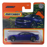 Matchbox Dodge Charger 2018 Morado Metalizado Nuevo Sellado