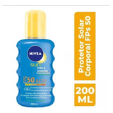 Protector Solar Nivea Sun Fps 50+ Pure Y Sensitive 200ml