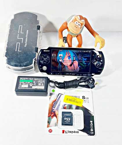 Consola Sony Psp Slim 3000 + 128gb + Juegos.