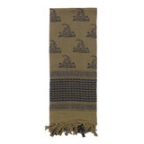 Shemagh Rothco Con Serpientes Impresas Snake Tactical Scarf