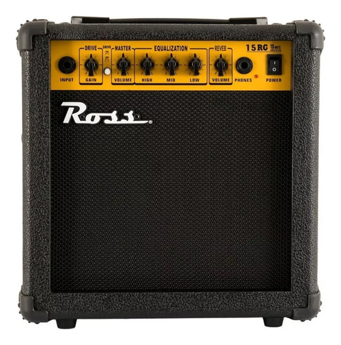 Amplificador Ross G15r Transistor Para Guitarra De 15w