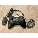 Joystick + Cargador + Receptor Wireless Gaming Pc Xbox 360 