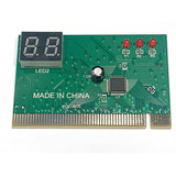 Pc Analyzer Testador Placa Mãe Diagnóstico Pci 2 Digitos 