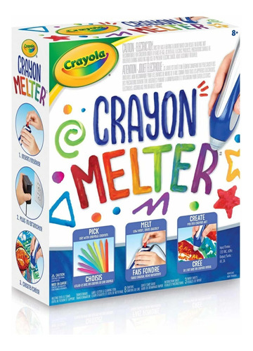 Kit De Fundidor De Crayones Crayola Con Lápices De Colores.