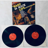 Hard Rock Live Lp Vinyl Vinilo Holanda 1980 Hendrix Rush Quo