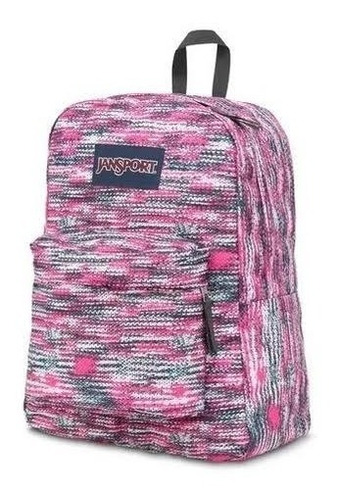 Mochila Jansport Superbreak Multi Sweater K 25l - Rosa