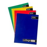 Cuaderno College / 7mm 100 Hojas 10 Unidades Escolar