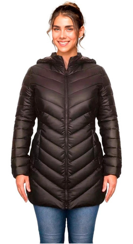 Parka Mujer Premium Excelente Calidad Chaqueta Gorro Pelos 