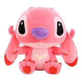 Peluche Mono Angel De Lilo & Stitch, Muñeco De Felpa 50 Cm Color Rosado