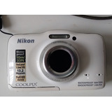 Nikon Coolpix S32 Compacta Cor  Branco - Ver Descrição