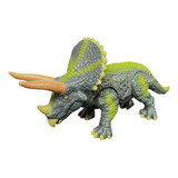 Juguete Dinosaurio T-rex Y Velociraptor Con Luz Y Sonido