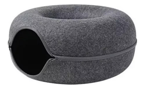 Túnel Médio Cama Casinha Para Gatos Pet - Tam Médio