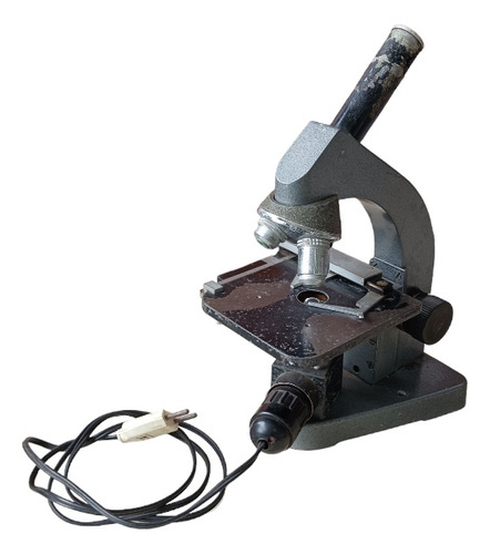 Microscópio Leitz Wetzlar Germany Usado Sucata Para Peças 