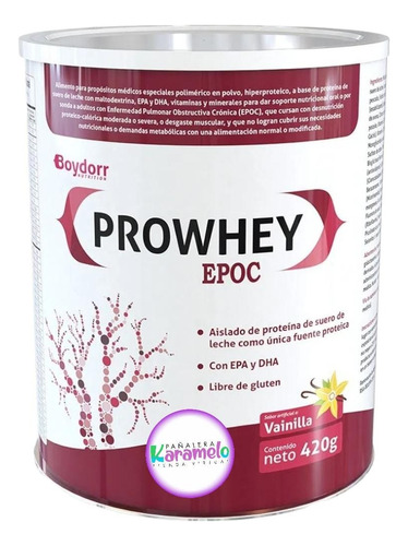 Prowhey Epoc X 420g - Kg a $105