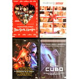Lote 12 Películas Dvd - Cube, Love Actually, Star Wars, 2012