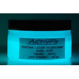 Pintura   Glow In The Dark   Base Agua 100 Gr.