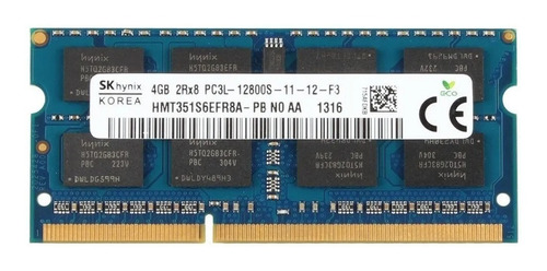 Promoción Memoria Ram Ddr3l Pc3l 4gb Para Portatil 12800s