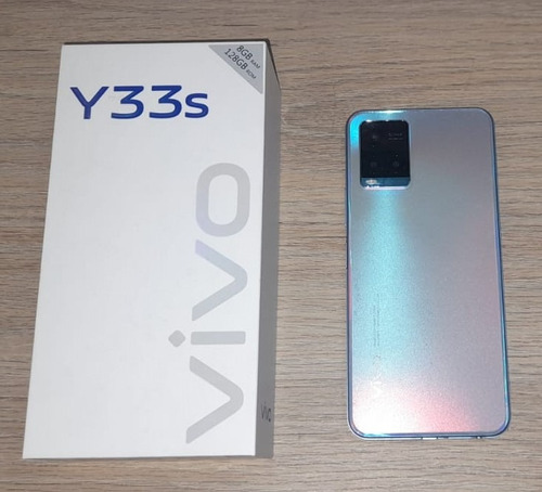 Vivo Y33s Dual Sim 128 Gb Azul Aguamarina 8 Gb Ram + Sd 64