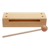 Caja China De Madera Con Golpeador Stagg Wb-226s