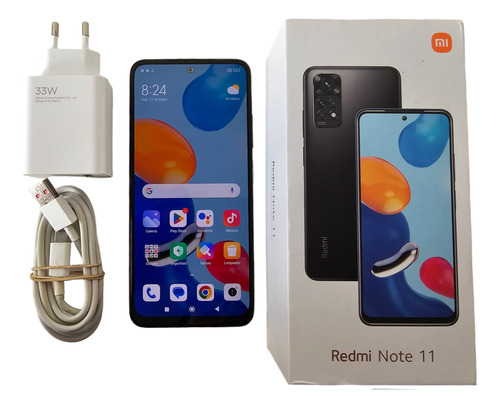 Xiaomi Redmi Note 11 128 Gb + Cable, Cargador Y Caja