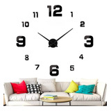 Reloj De Pared Decorativo 3d Grande Diseño Moderno 